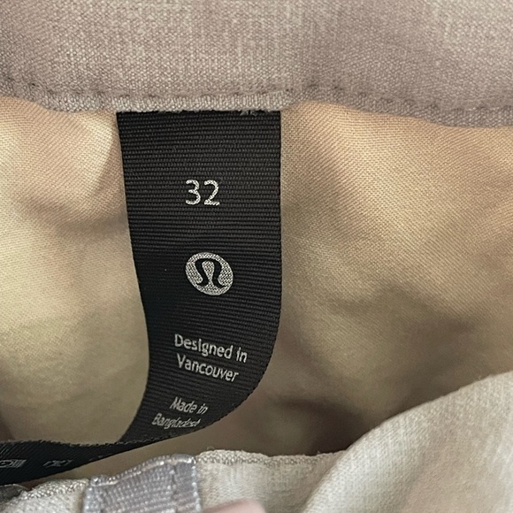 Lululemon Men’s 32” ABC Pant Classic Warpstreme Asphalt Grey - Picture 5 of 11